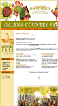 Mobile Screenshot of galenacountryfair.com